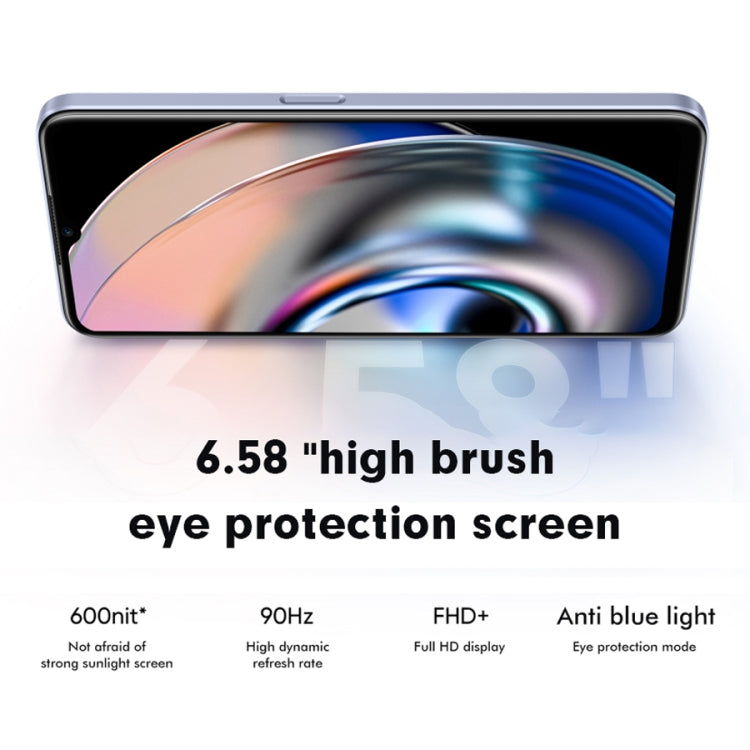 Dual Back Cameras, Side Fingerprint Identification, 5000mAh Battery, 6.58 inch Realme UI 3.0 / Android 12 MediaTek Dimensity 810 Octa Core up to 2.4GHz, Network: 5G, Support Google Play Dual Back Cameras, Side Fingerprint Identification, 5000mAh Battery, 6.58 inch Realme UI 3.0 / Android 12 MediaTek Dimensity 810 Octa Core up to 2.4GHz, Network: 5G, Support Google Play